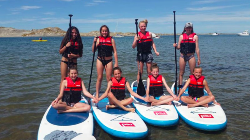 Take to the water and learn how to paddle board on the gorgeous Mangawhai harbour!